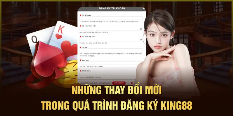 Các bước đăng ký tài khoản mới tại KING88