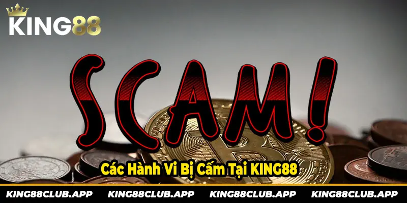 Các hành vi bị cấm đặc biệt nghiêm trọng tại KING88